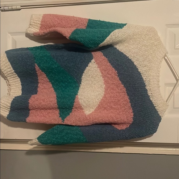 Colorful Abstract Sweater - Picture 1 of 7